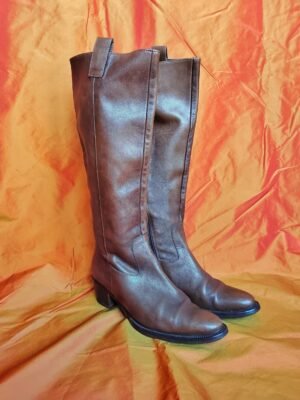 Bottes en cuir marron - T37