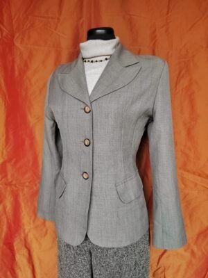 Blazer gris cintré - T38