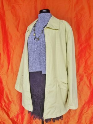 Veste fine vert amande - T42