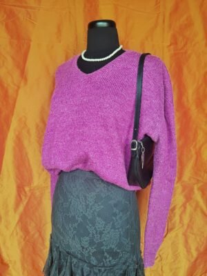 Pull mauve irisé - T38/40