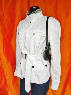Veste cintrée blanche - T42