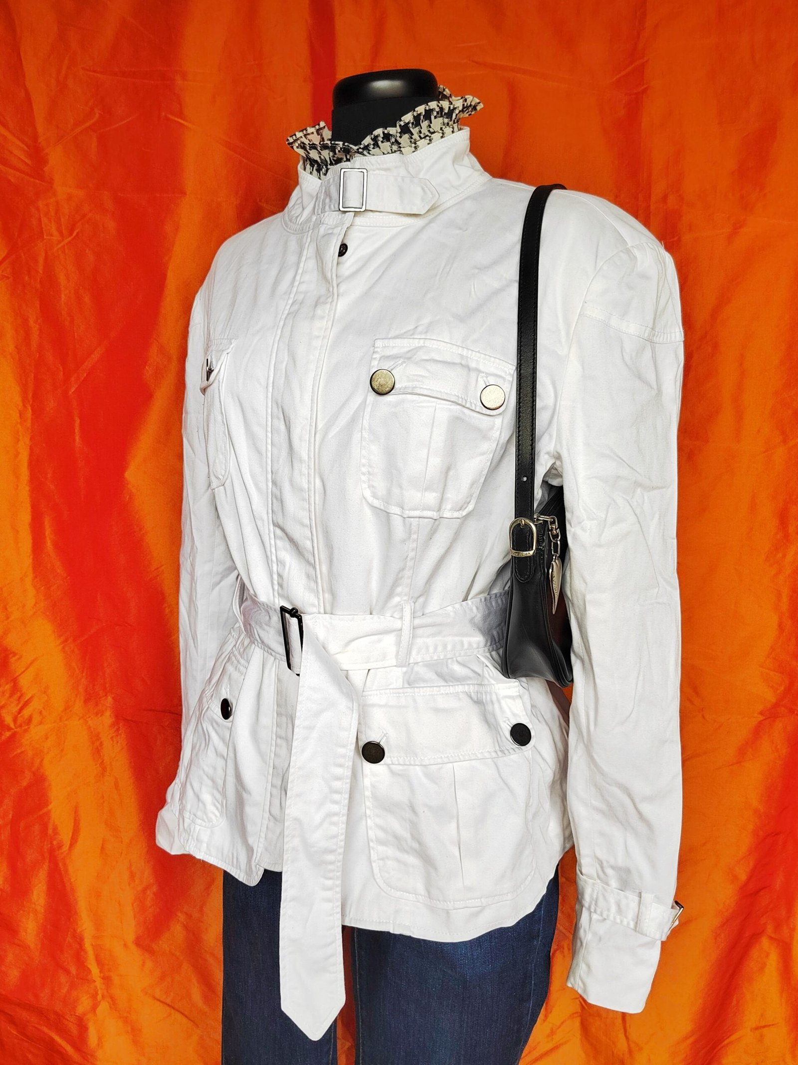 Veste cintrée blanche - T42