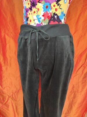 Jogging en velours vert foncé - T38/40