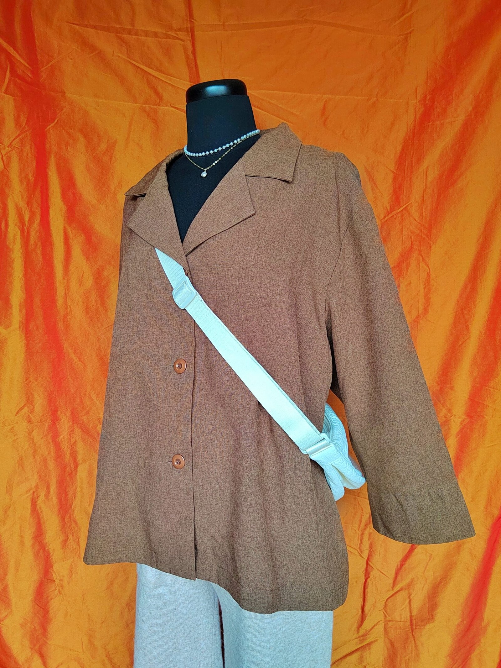 Blouse marron - T48/50