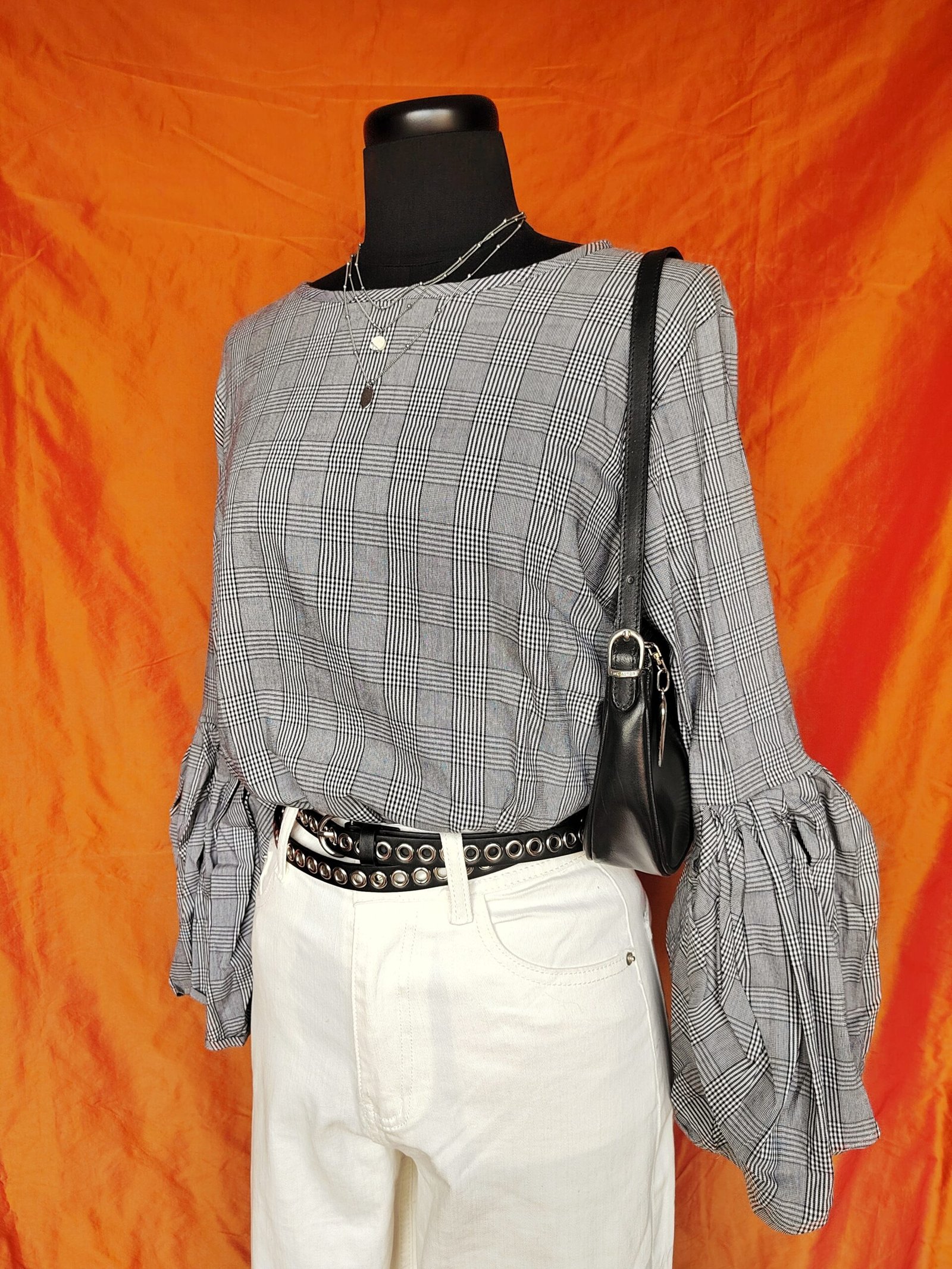 Blouse à carreaux - T40
