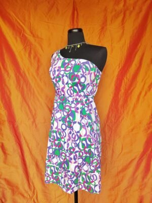 Robe motifs géométriques colorés - T42/44