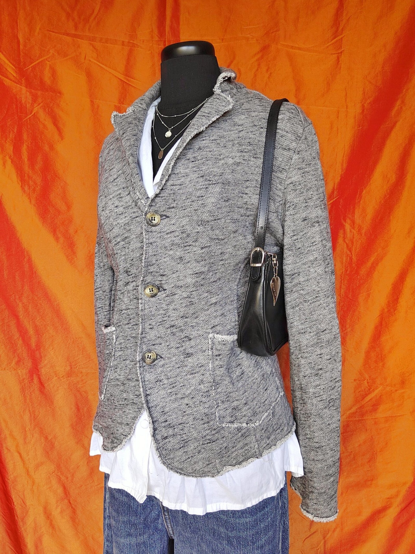 Cardigan gris - T36