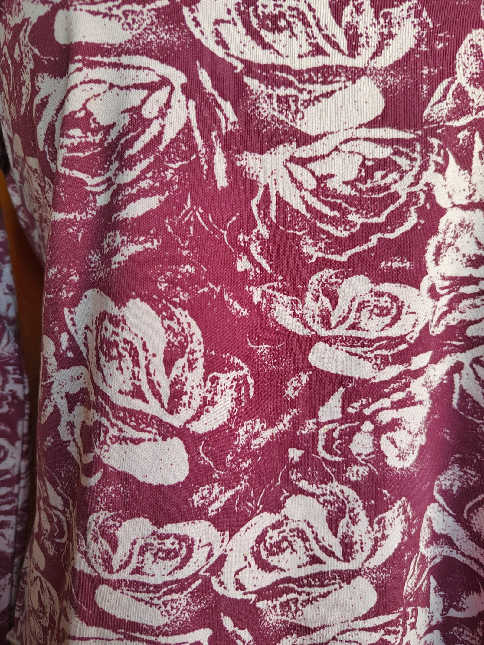 Top à motifs roses - T42/44 – Image 4