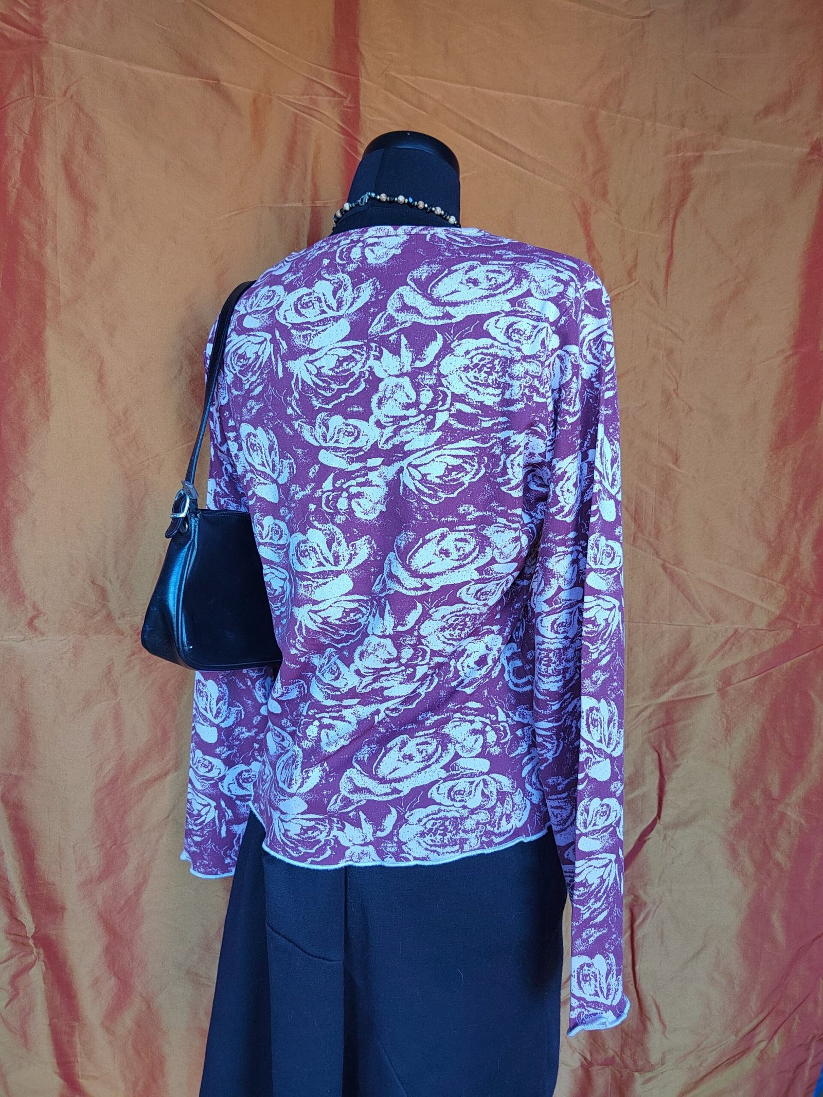 Top à motifs roses - T42/44 – Image 2