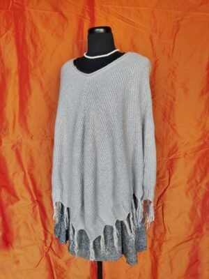 Poncho gris brillant - T34/36/38