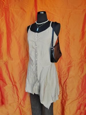 Robe beige déstructurée - T34/36