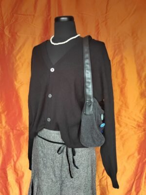 Cardigan noir basique - T42/44