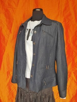 Veste en jeans bleu/gris - T40
