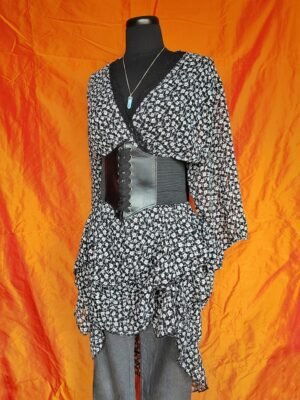 Robe kimono à fleurs - T42/44