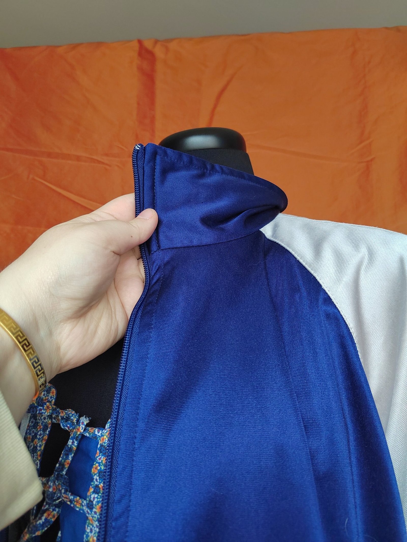 Veste de sport bleue 80's - T46/48/50 – Image 3