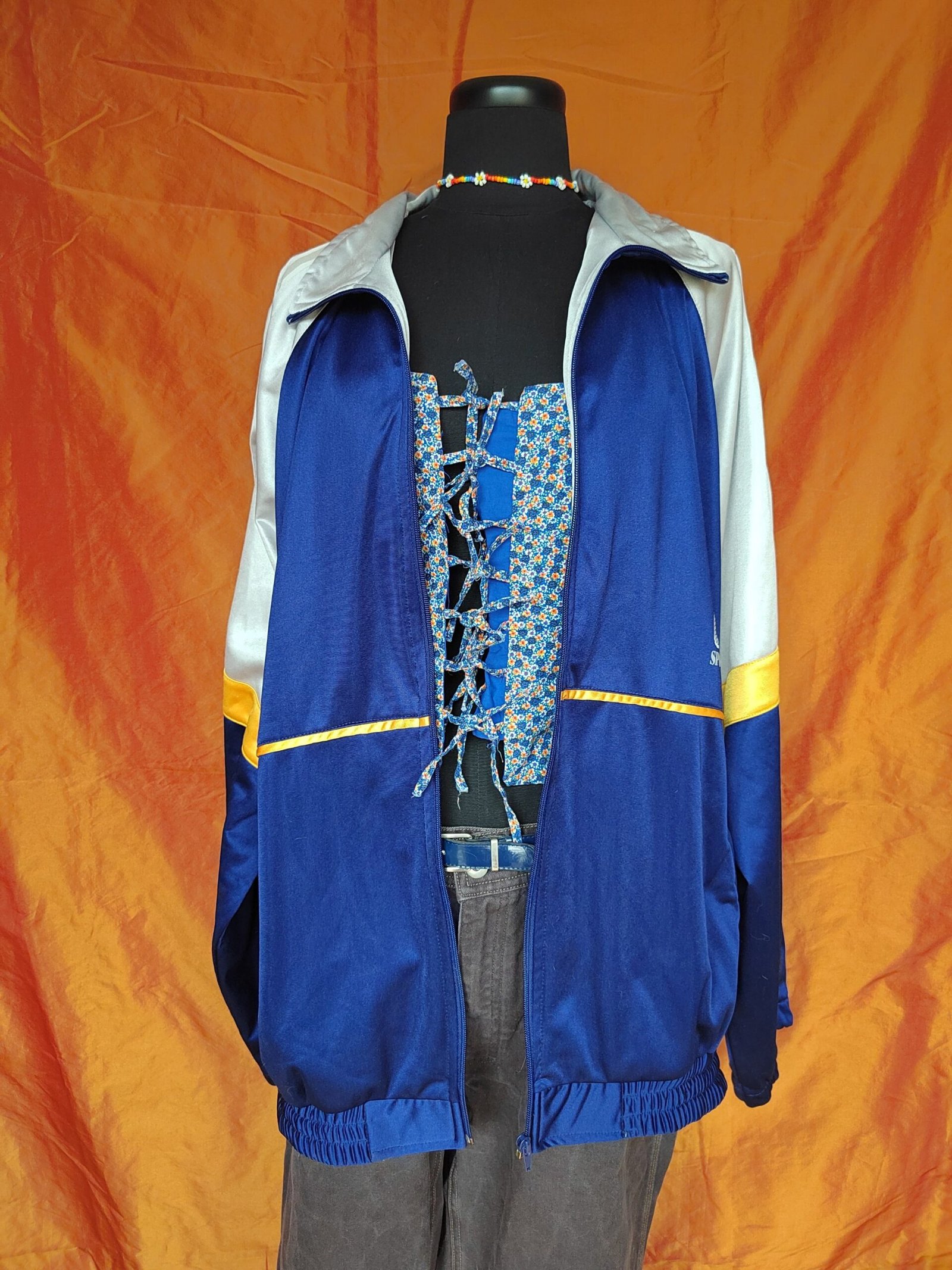 Veste de sport bleue 80's - T46/48/50 – Image 2
