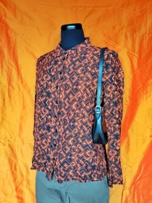 Chemise imprimé abstrait - T40