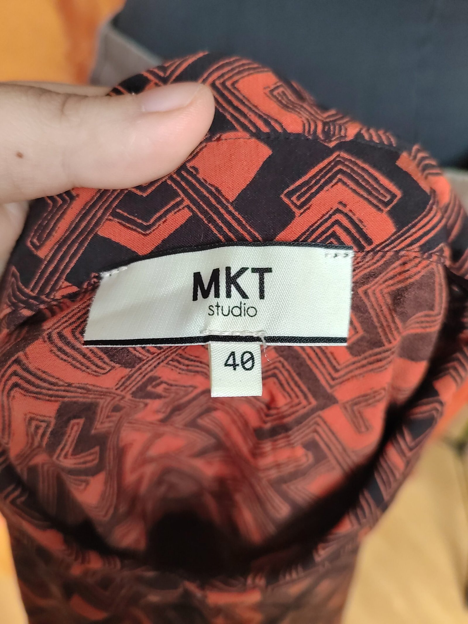 Chemise imprimé abstrait - T40 – Image 5