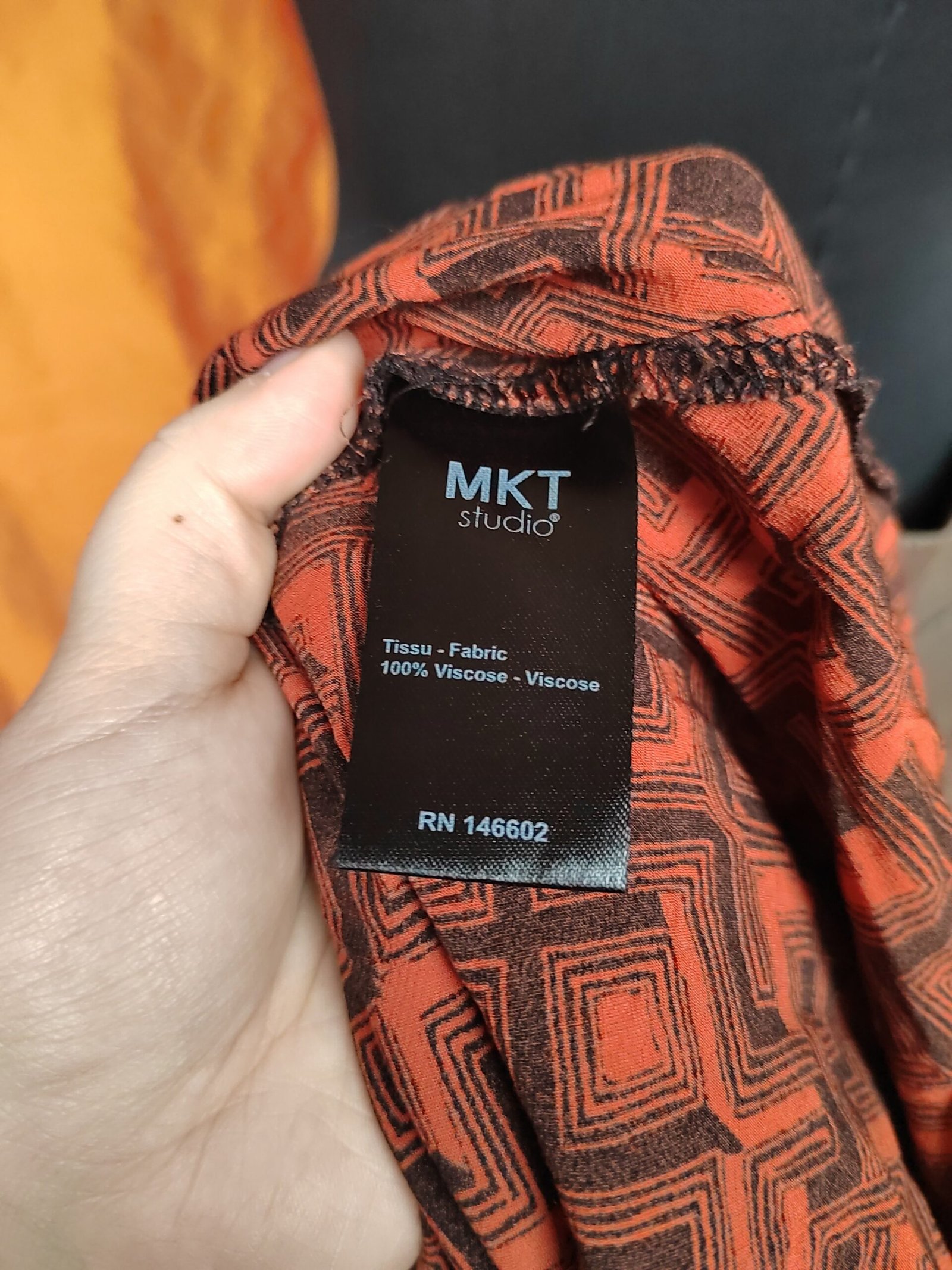 Chemise imprimé abstrait - T40 – Image 6