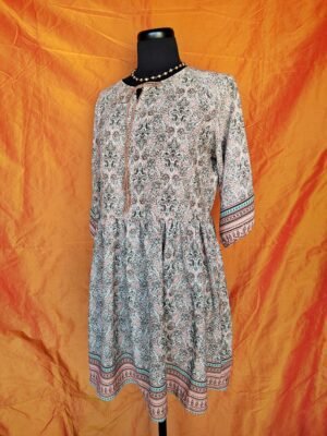 Robe à motifs - T36/38