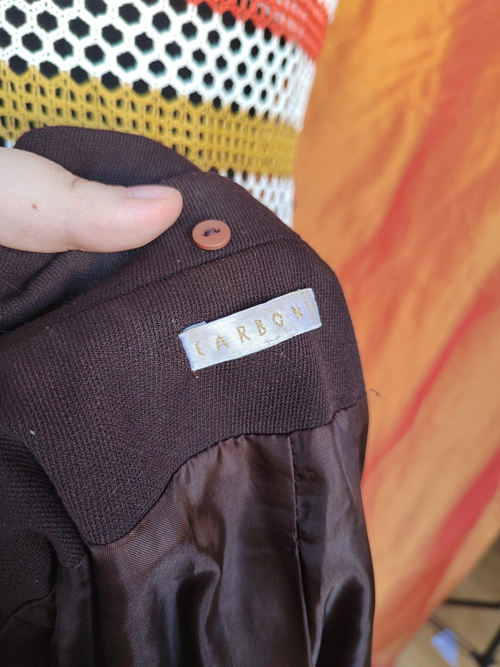 Veste zippée marron - T38 – Image 6