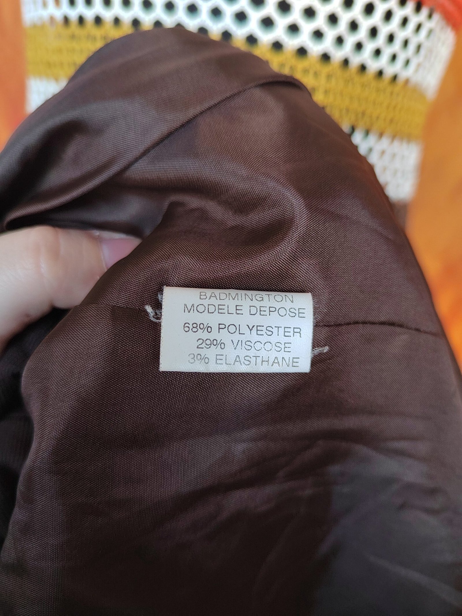 Veste zippée marron - T38 – Image 7