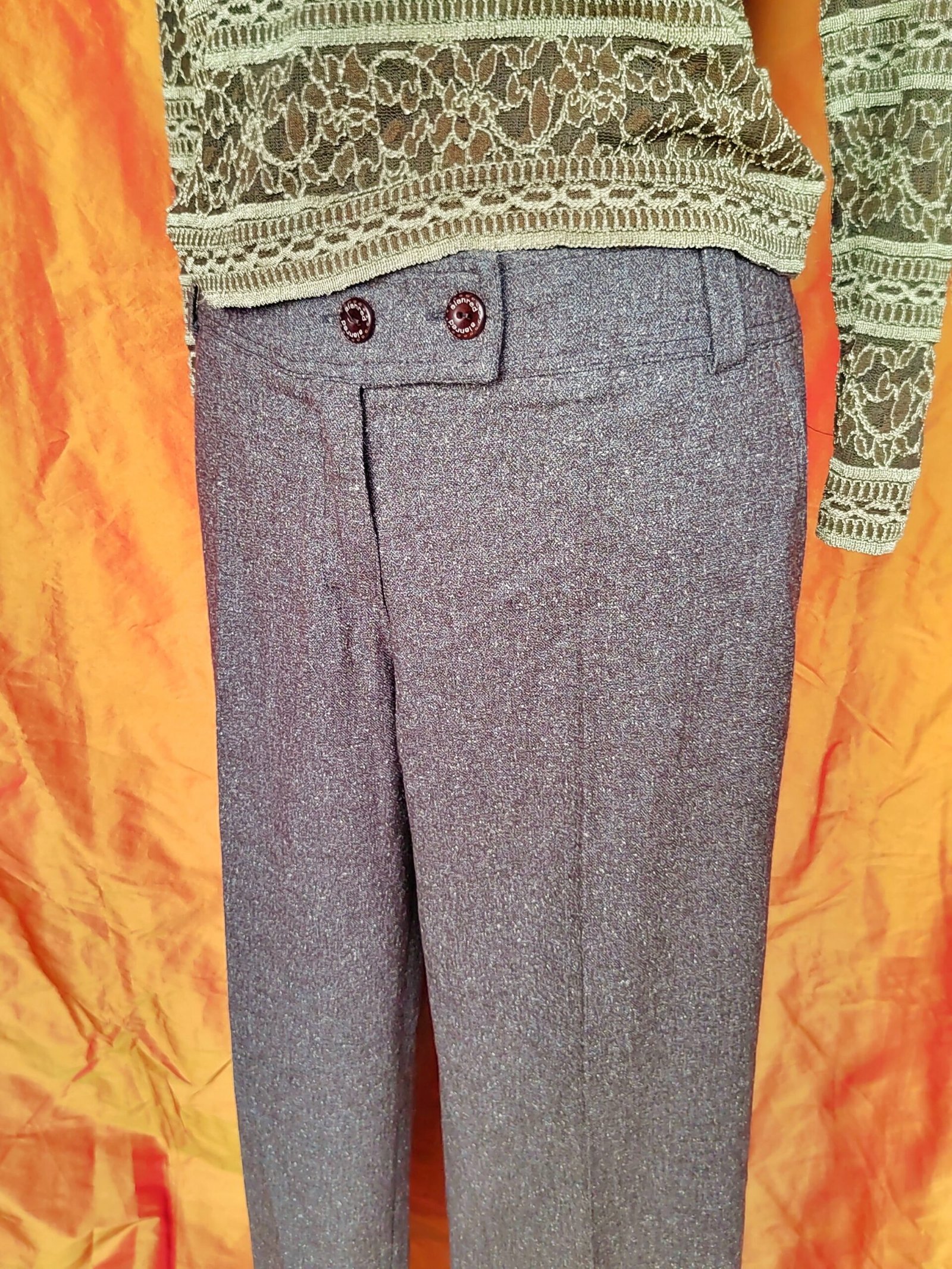 Pantalon tailleur large - T38