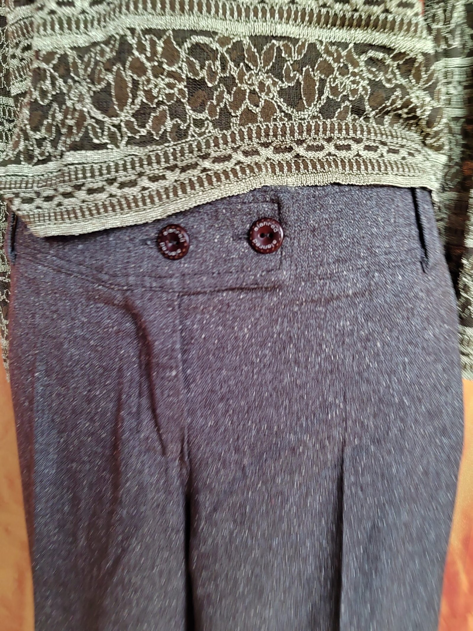 Pantalon tailleur large - T38 – Image 4