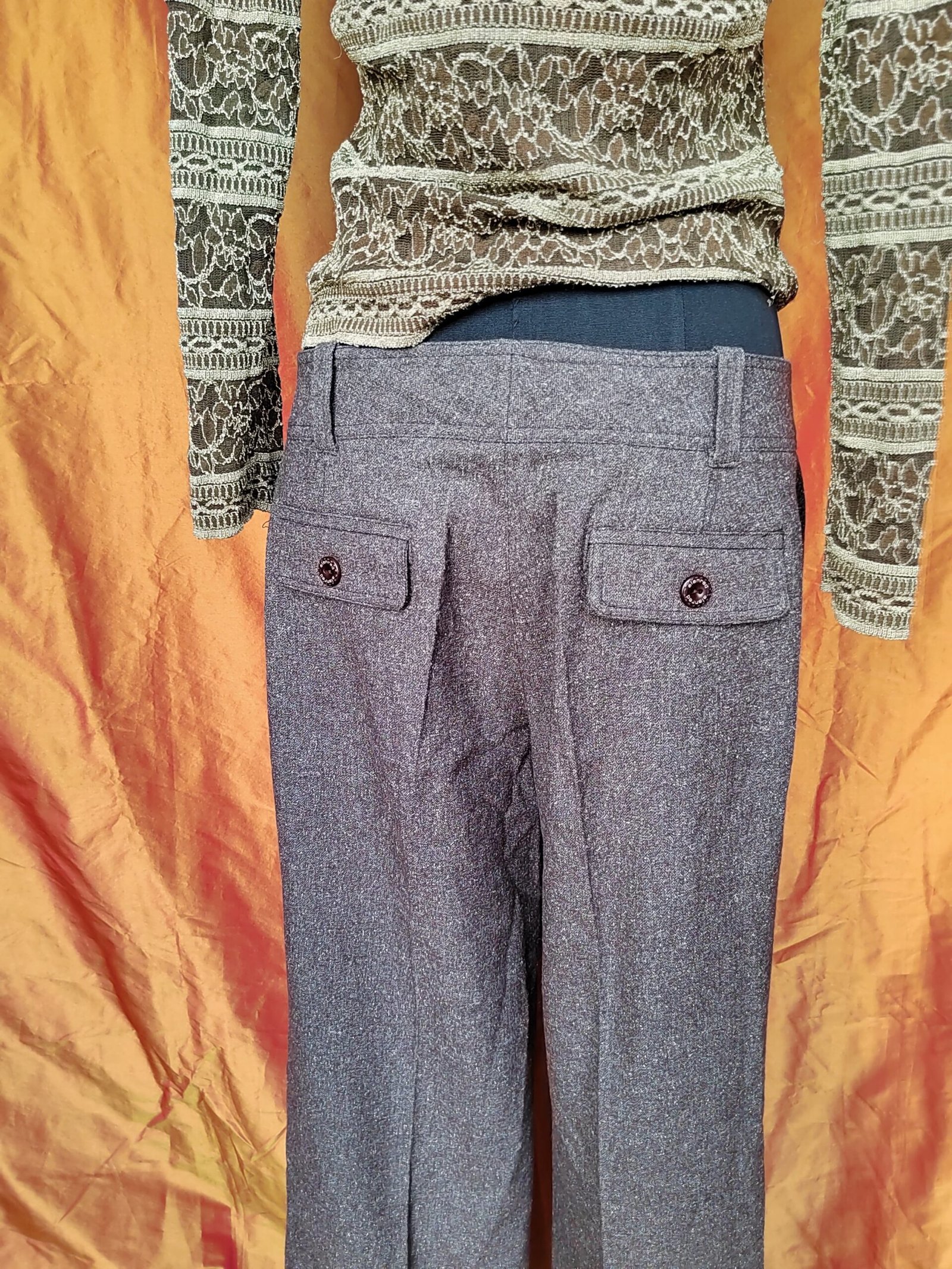 Pantalon tailleur large - T38 – Image 2