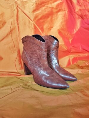 Bottines marrons à talons - T39