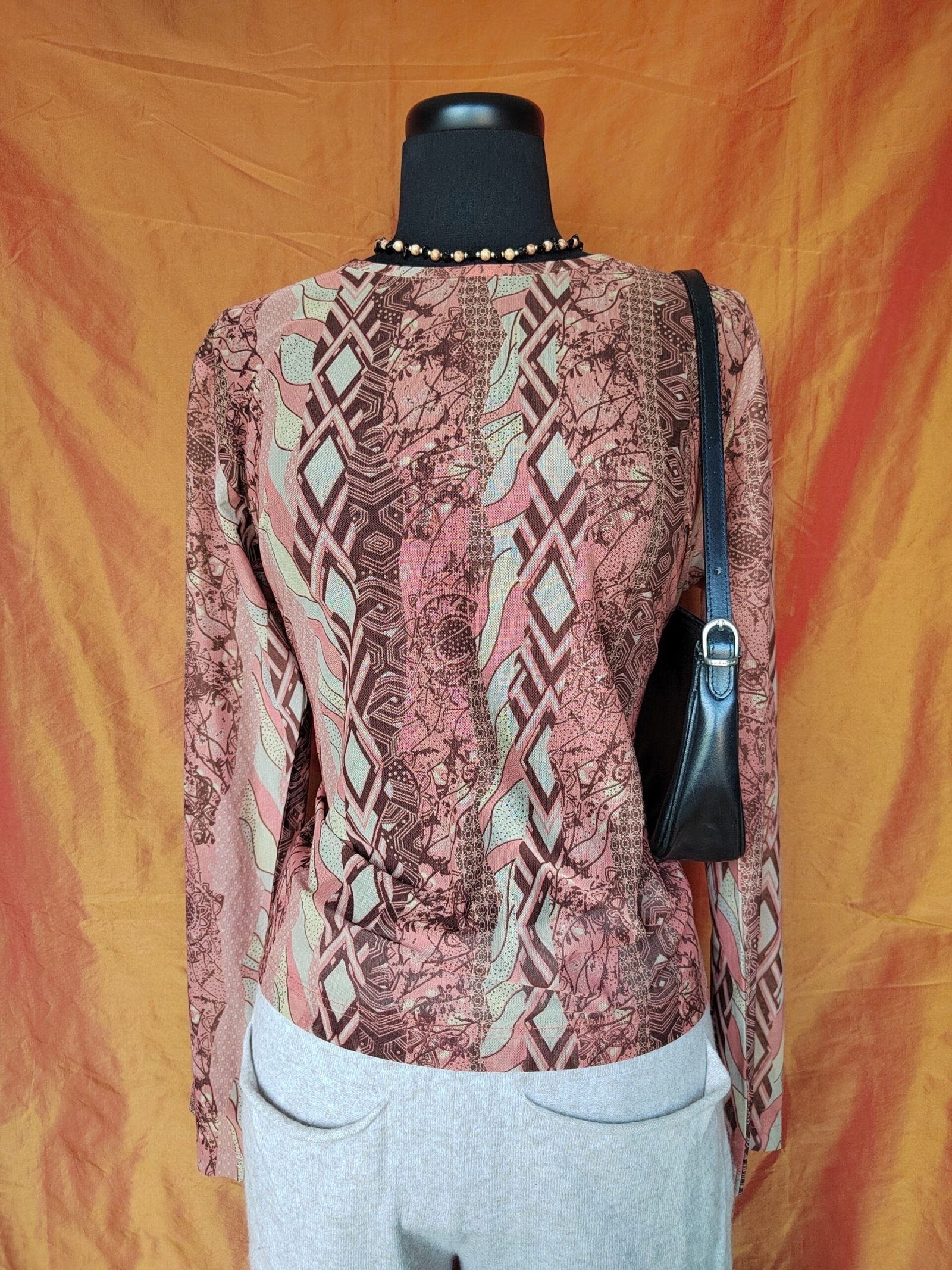 Top en mesh à motifs - T42/44 – Image 4