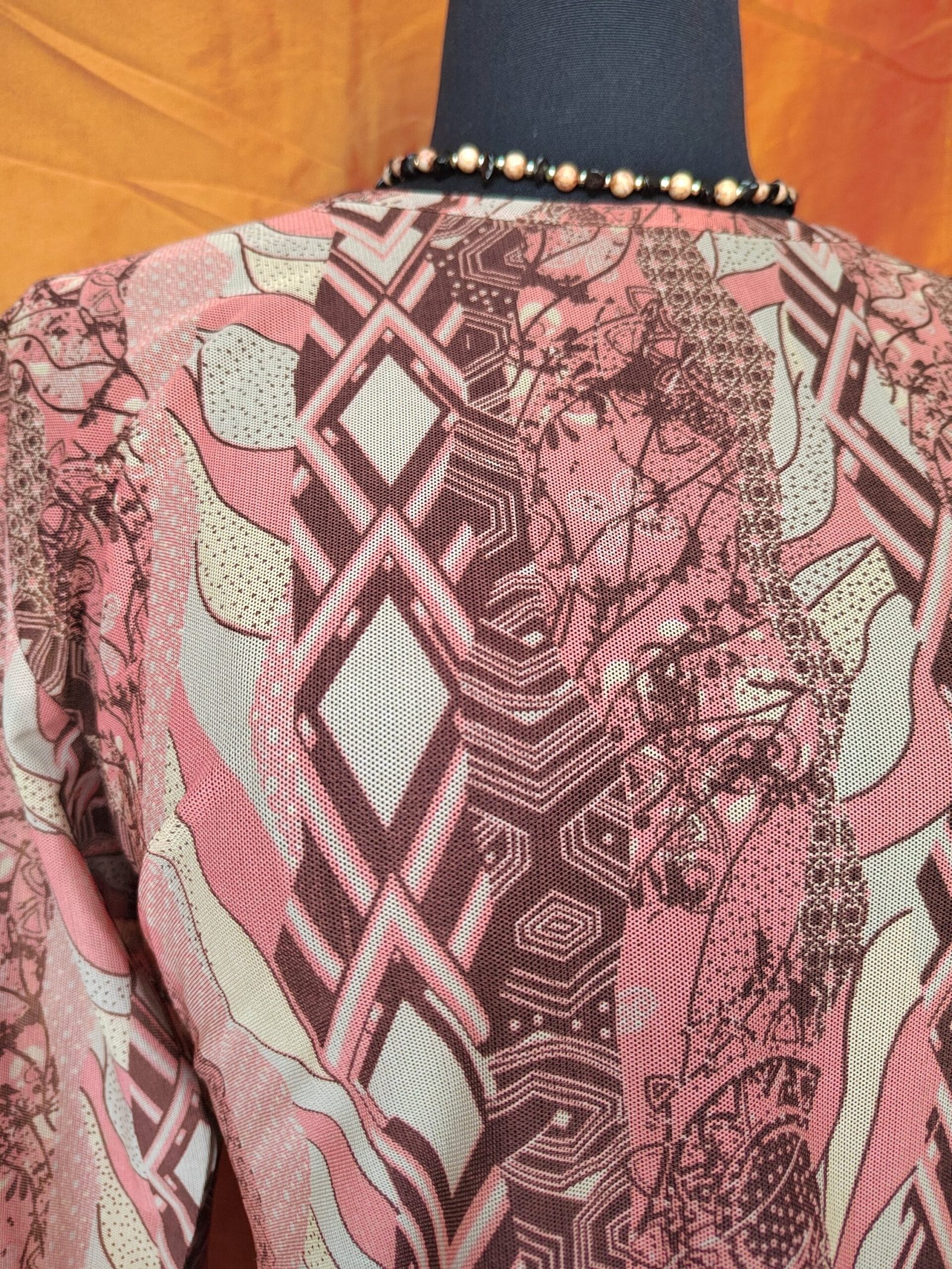 Top en mesh à motifs - T42/44 – Image 3