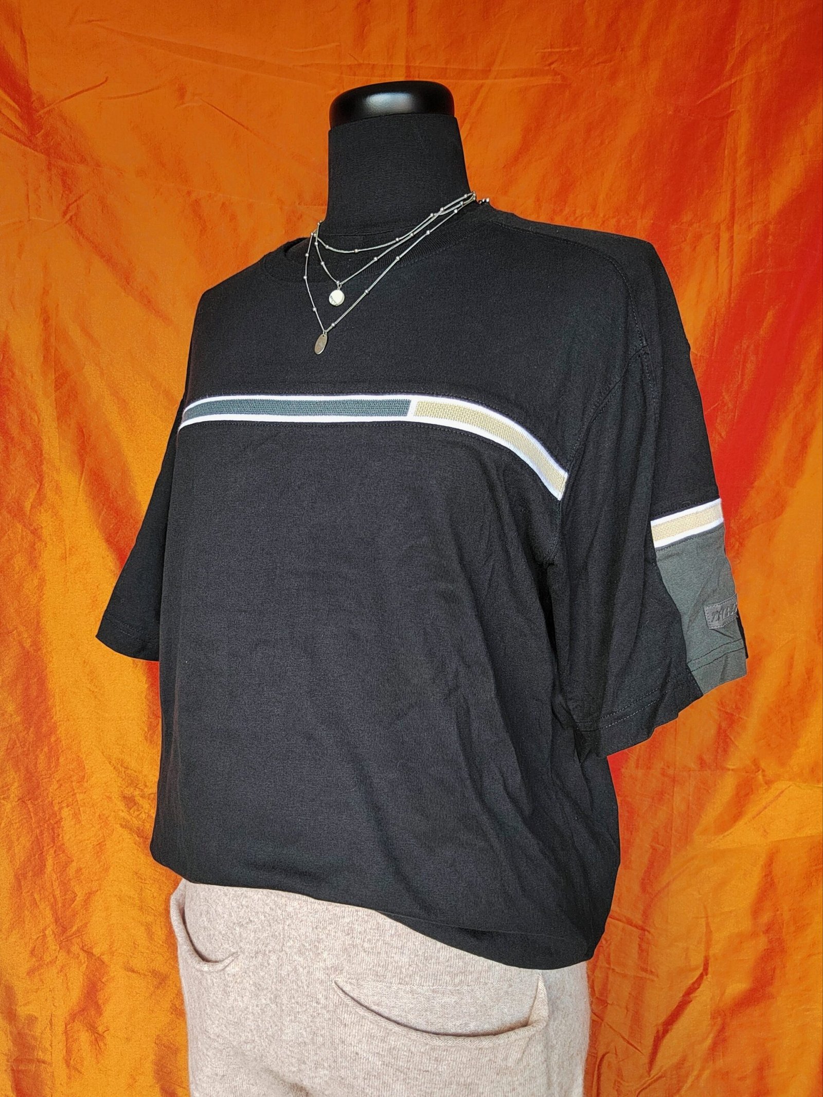 T-shirt noir oversize - T38/40