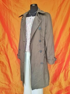 Trench long taupe - T40