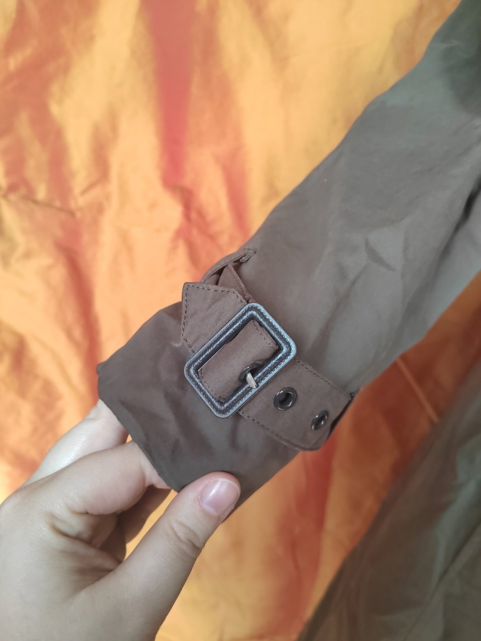 Trench long taupe - T40 – Image 8
