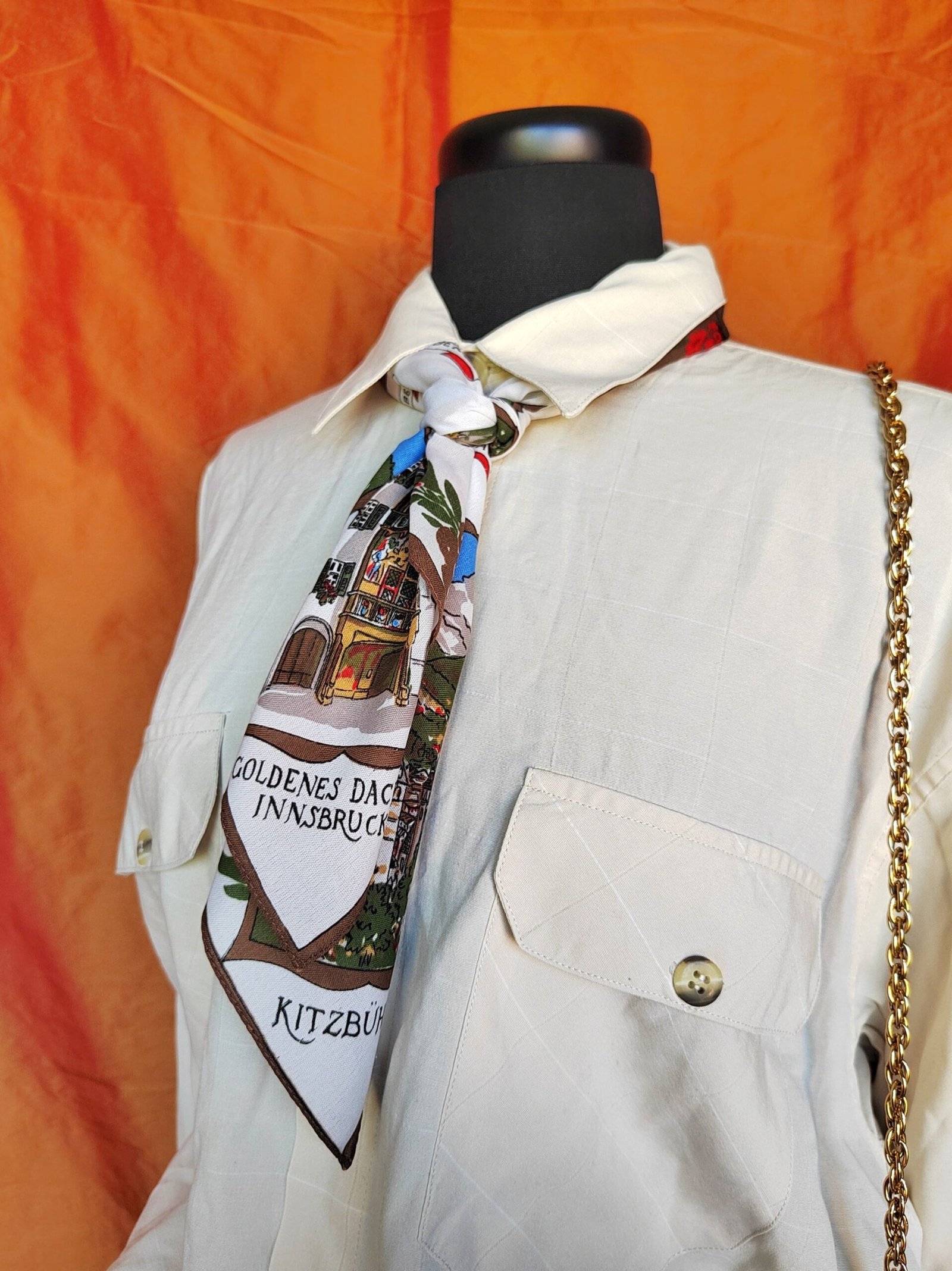 Foulard souvenir Innsbruck-Olympiastadt