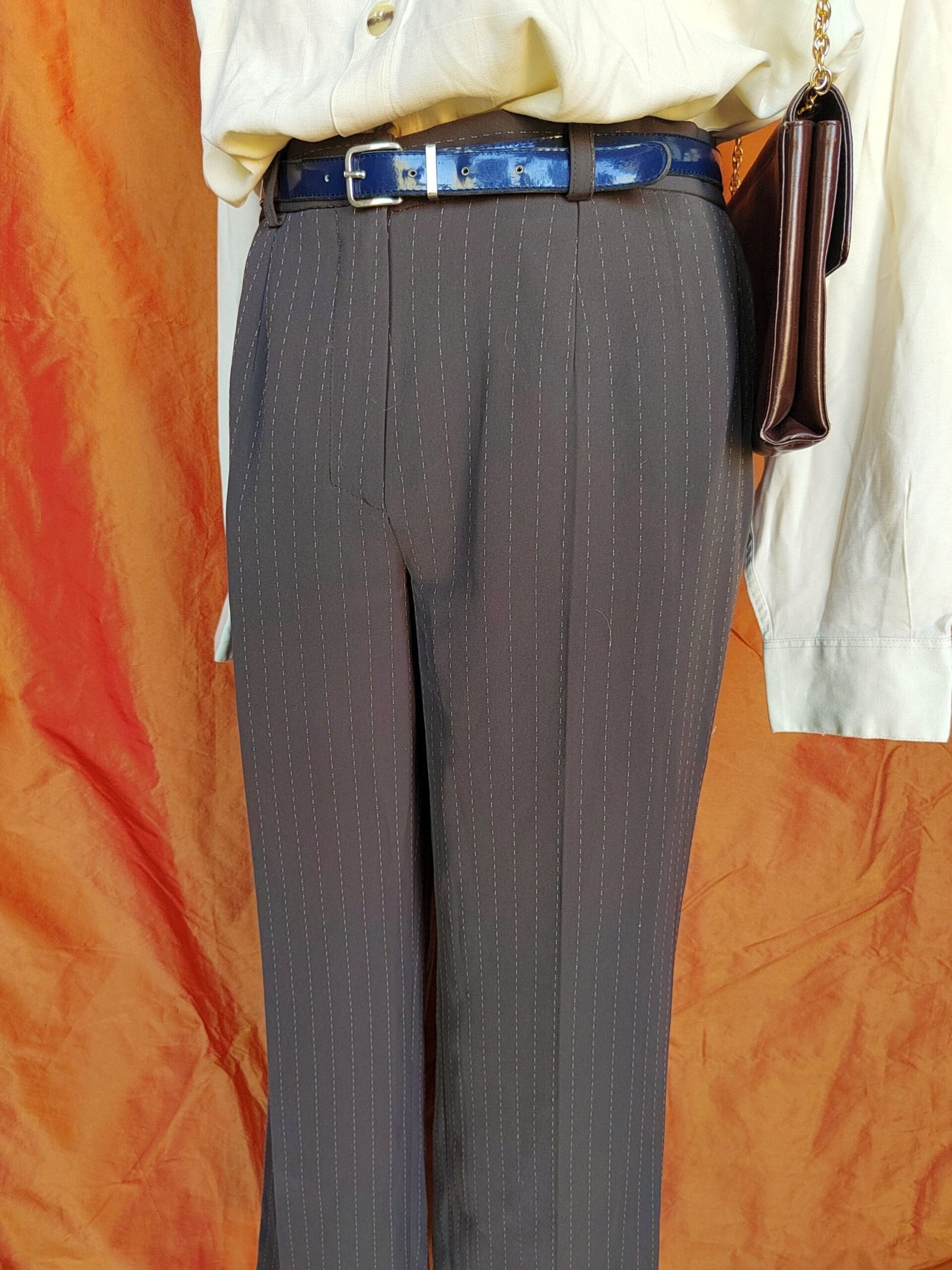 Pantalon de costume marron - T38