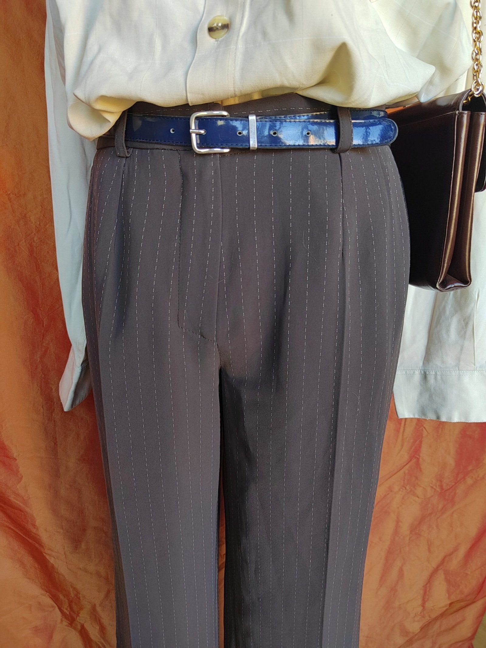 Pantalon de costume marron - T38 – Image 3