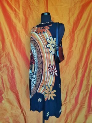 Robe confort à motif - T38/40