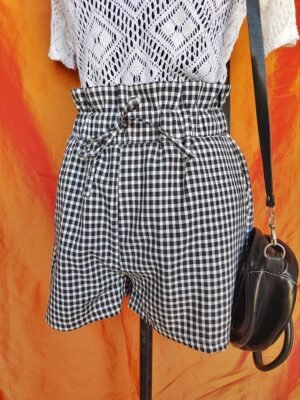 Short à carreaux vichy - T36