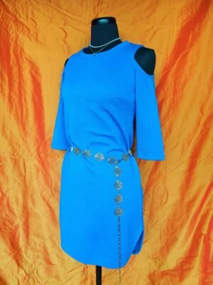 Robe bleue électrique - T36