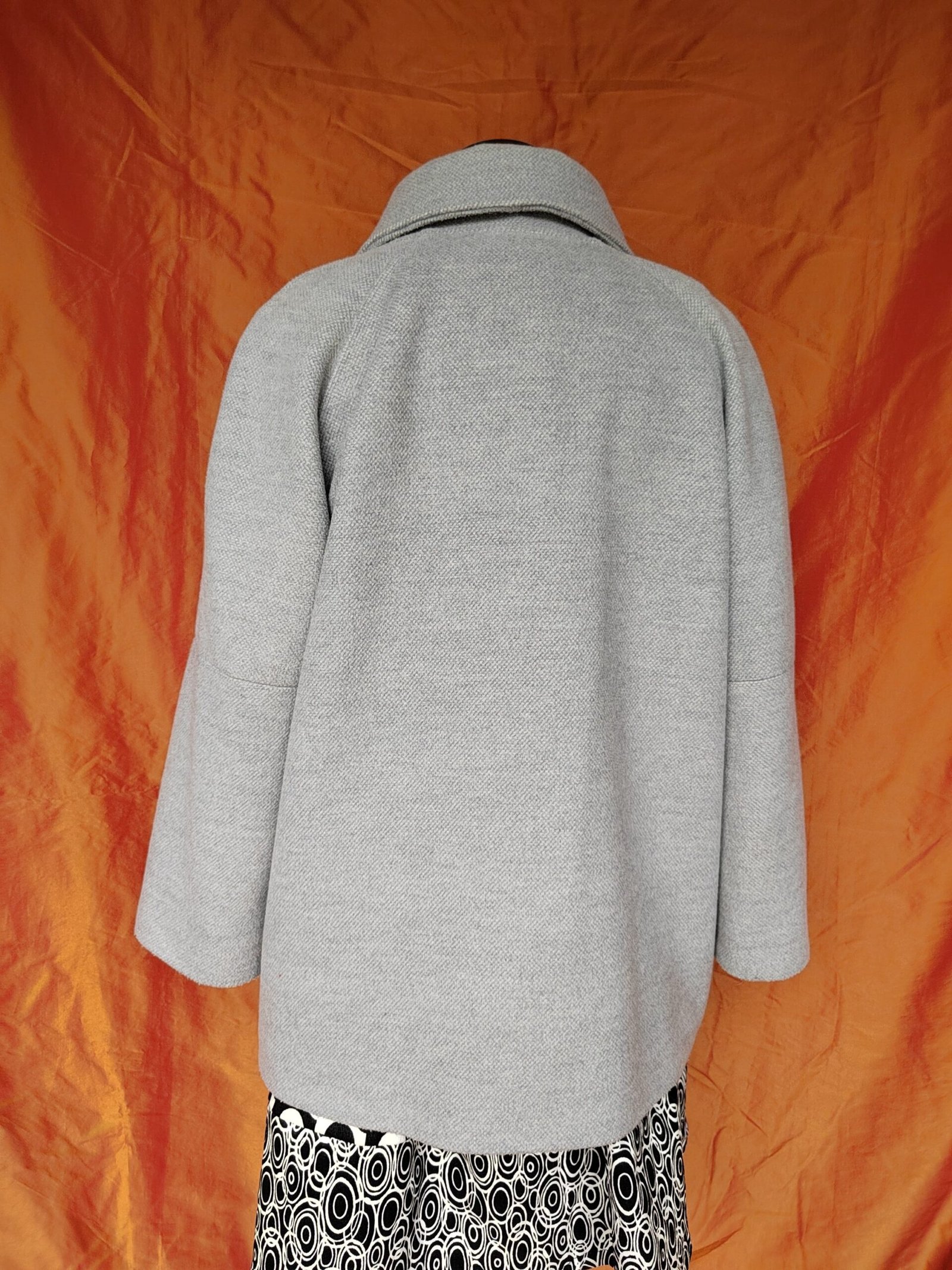 Manteau gris clair large - T40 – Image 2