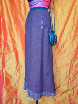 Jupe longue violette - T38/40