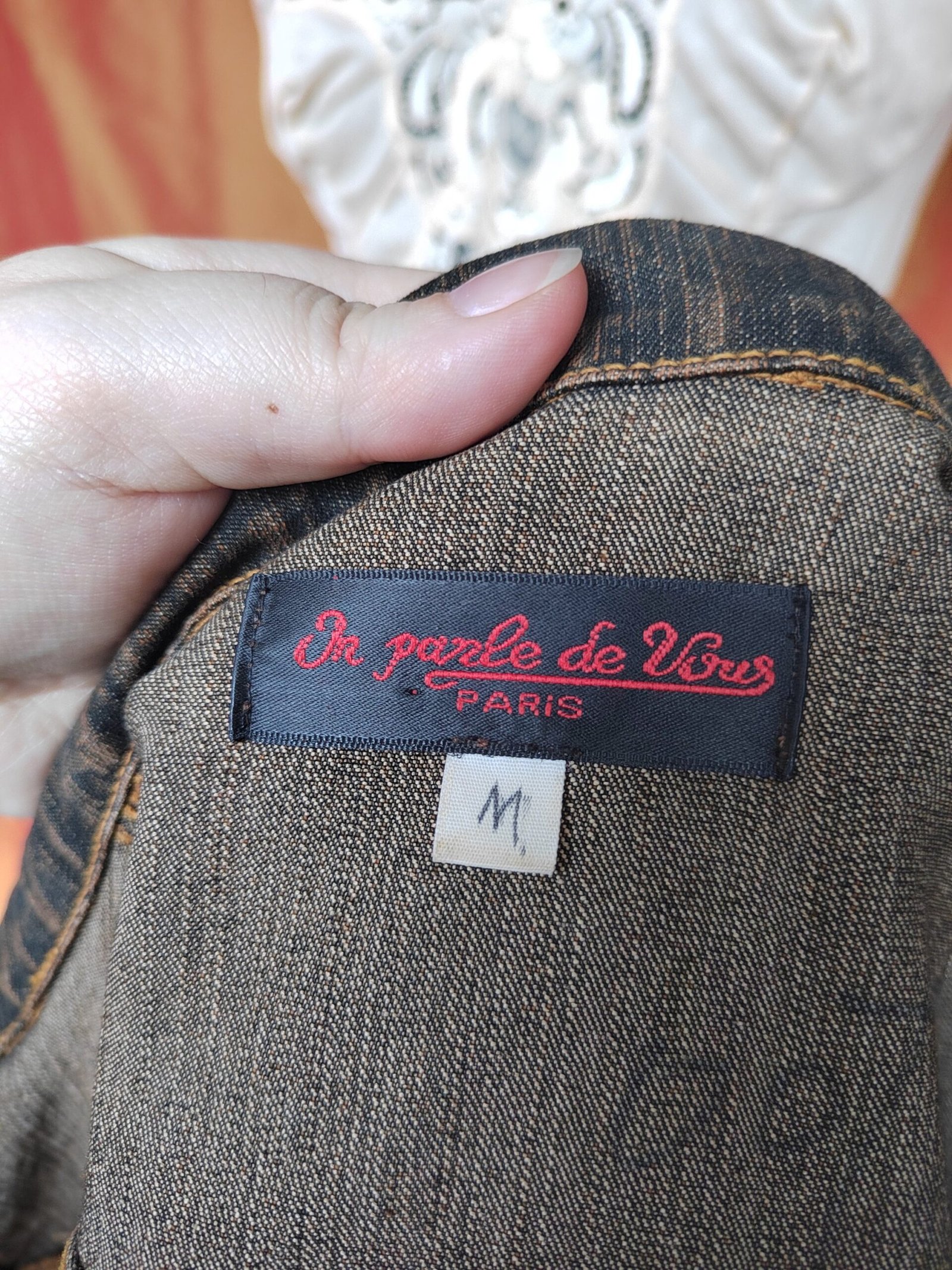 Veste jean bi-matière - T38/40 – Image 6