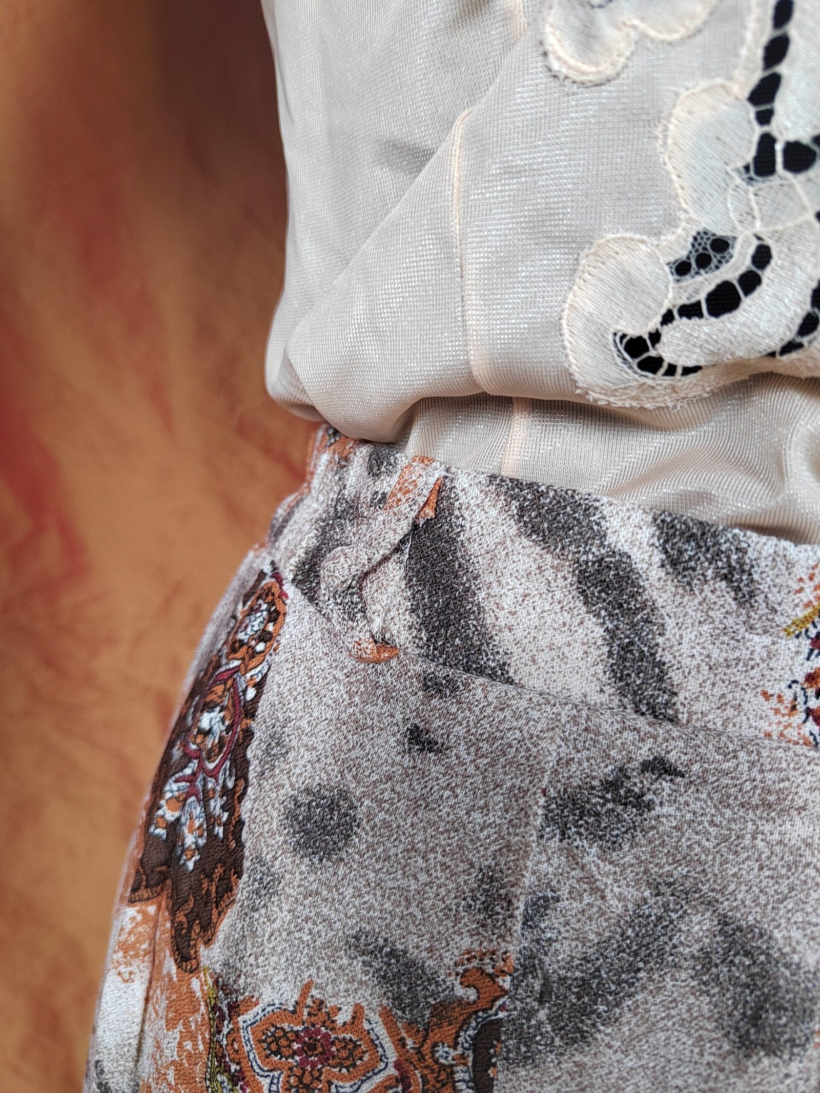 Jupe plissée à motifs - T42/44 – Image 2