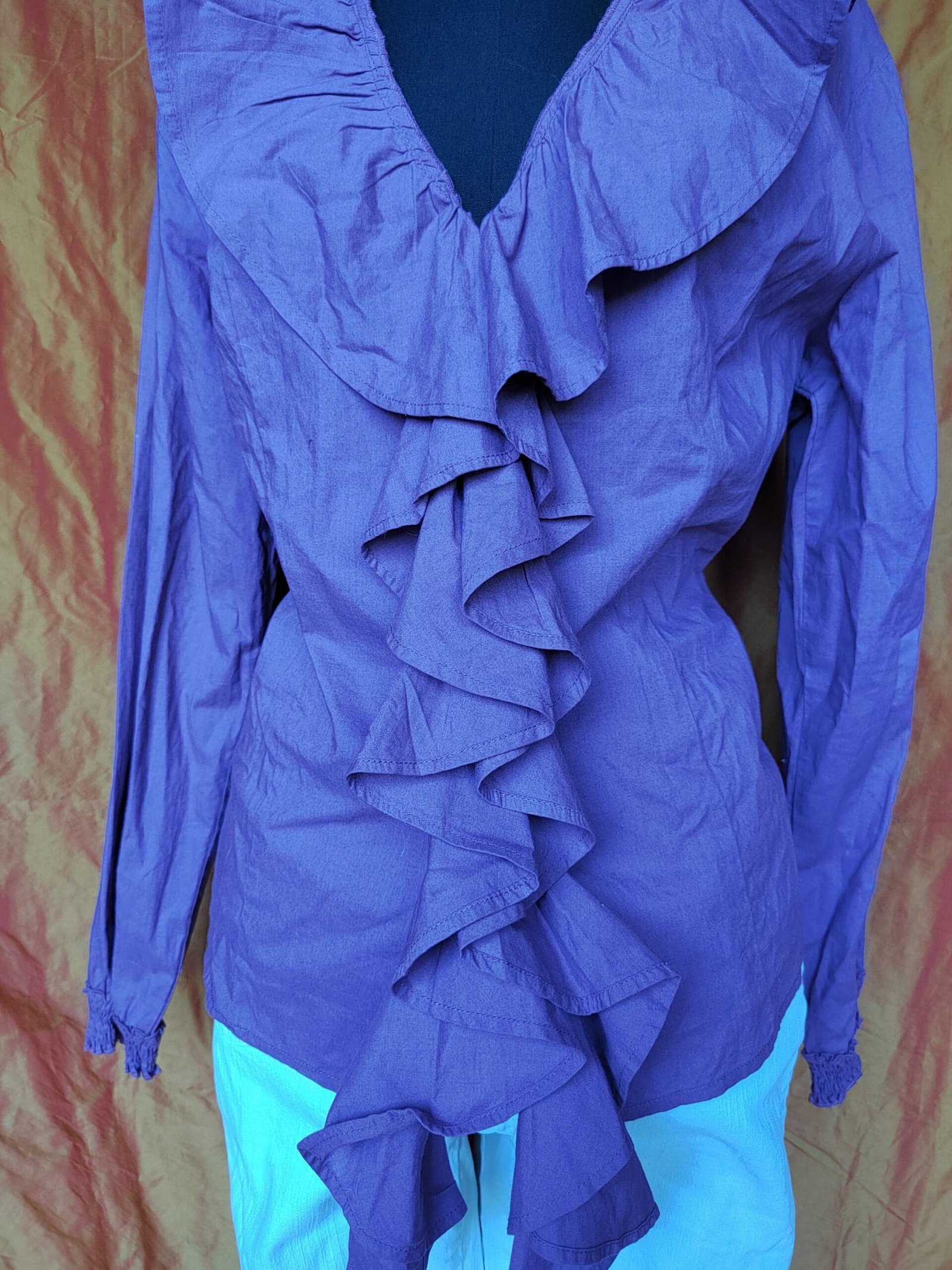 Chemisier violet - T44 – Image 4