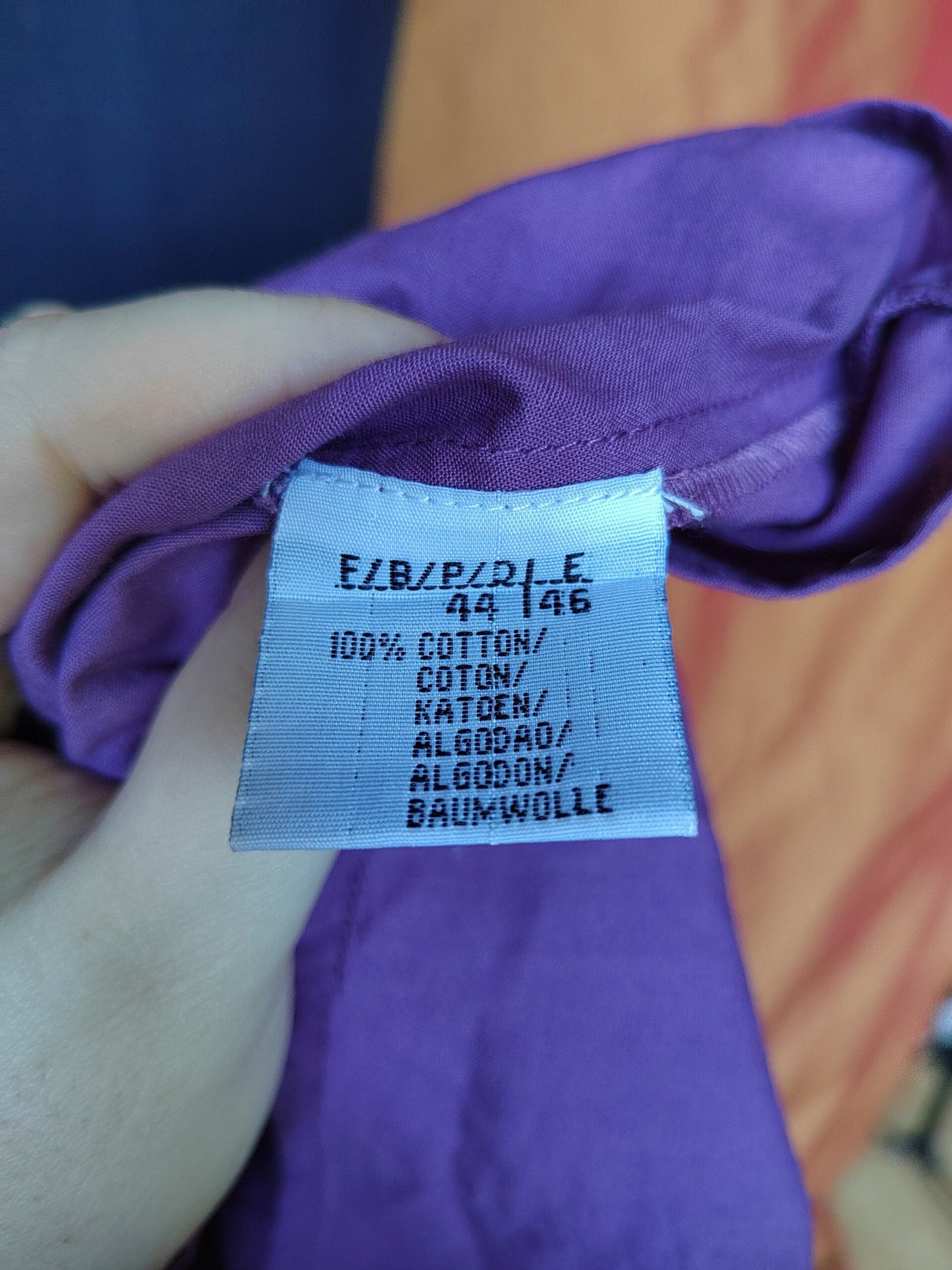 Chemisier violet - T44 – Image 8