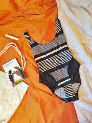 Maillot de bain à rayures - T36/38