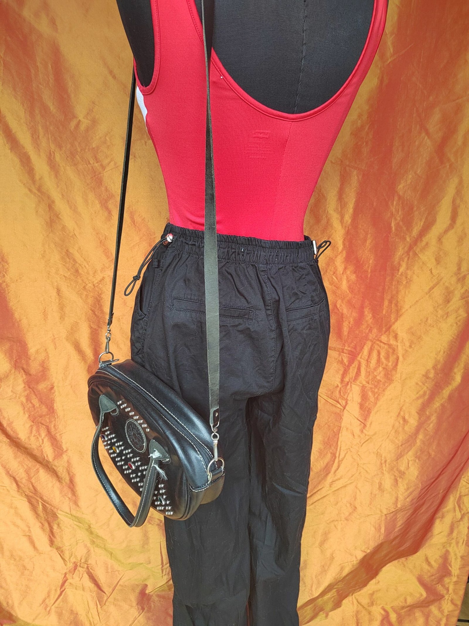 Pantalon noir en toile - T36/38 – Image 4