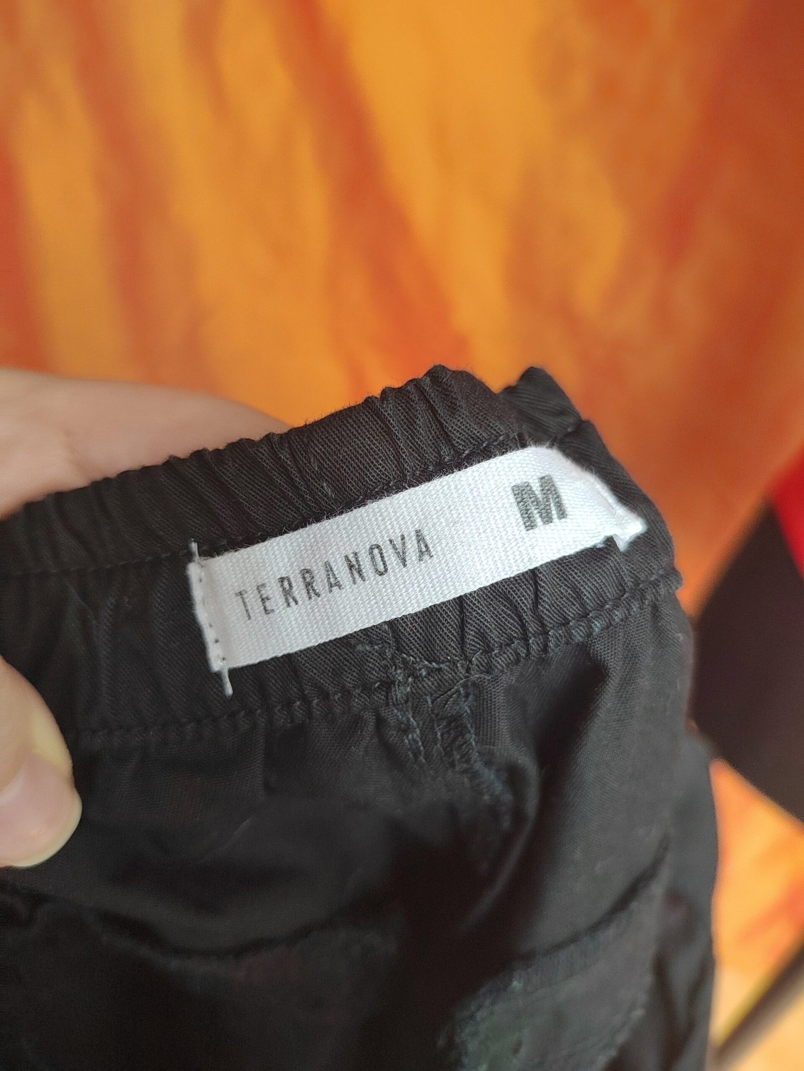 Pantalon noir en toile - T36/38 – Image 6
